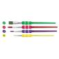 Preview: Faber-Castell Pinselset 4er-Set 3 Haar- + 1 Borstenpinsel Softgriffstück